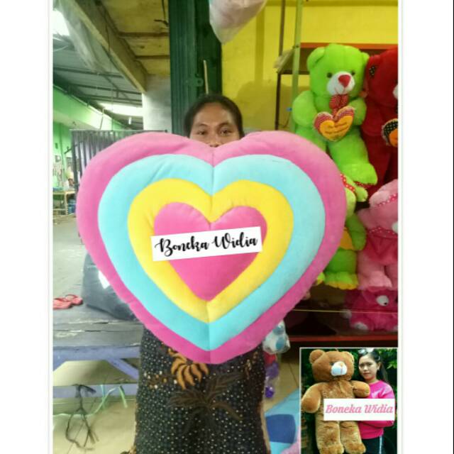 BANTAL LOVE PELANGI JUMBO VALENTINE