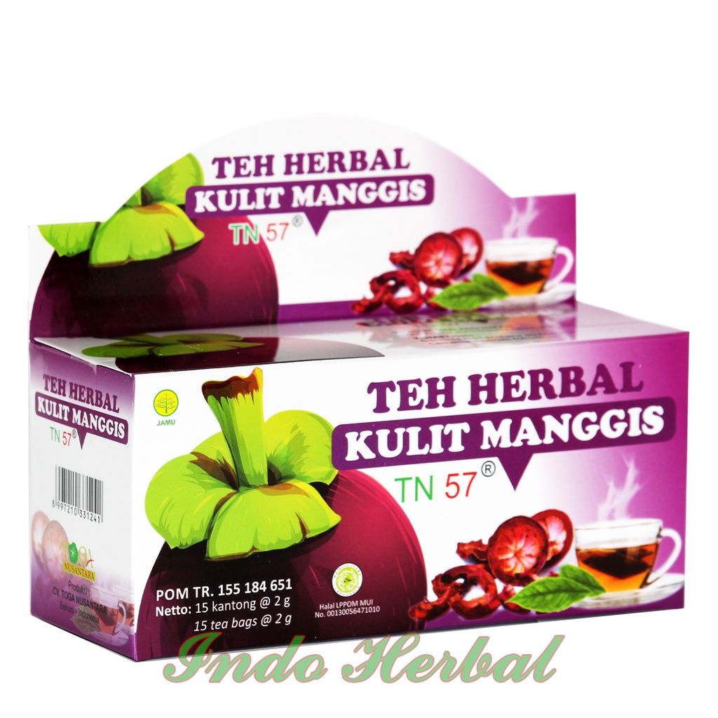 Jual Teh Celup Kulit Buah Manggis Toga Nusantara Indonesia Shopee Indonesia