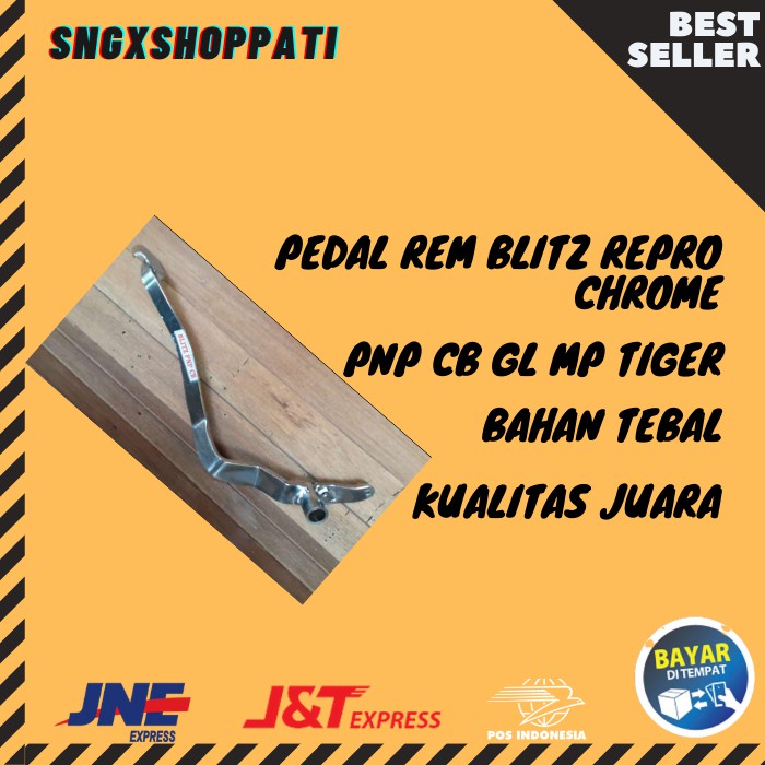 PEDAL REM BLITZ PNP CB GL MEGAPRO TIGER