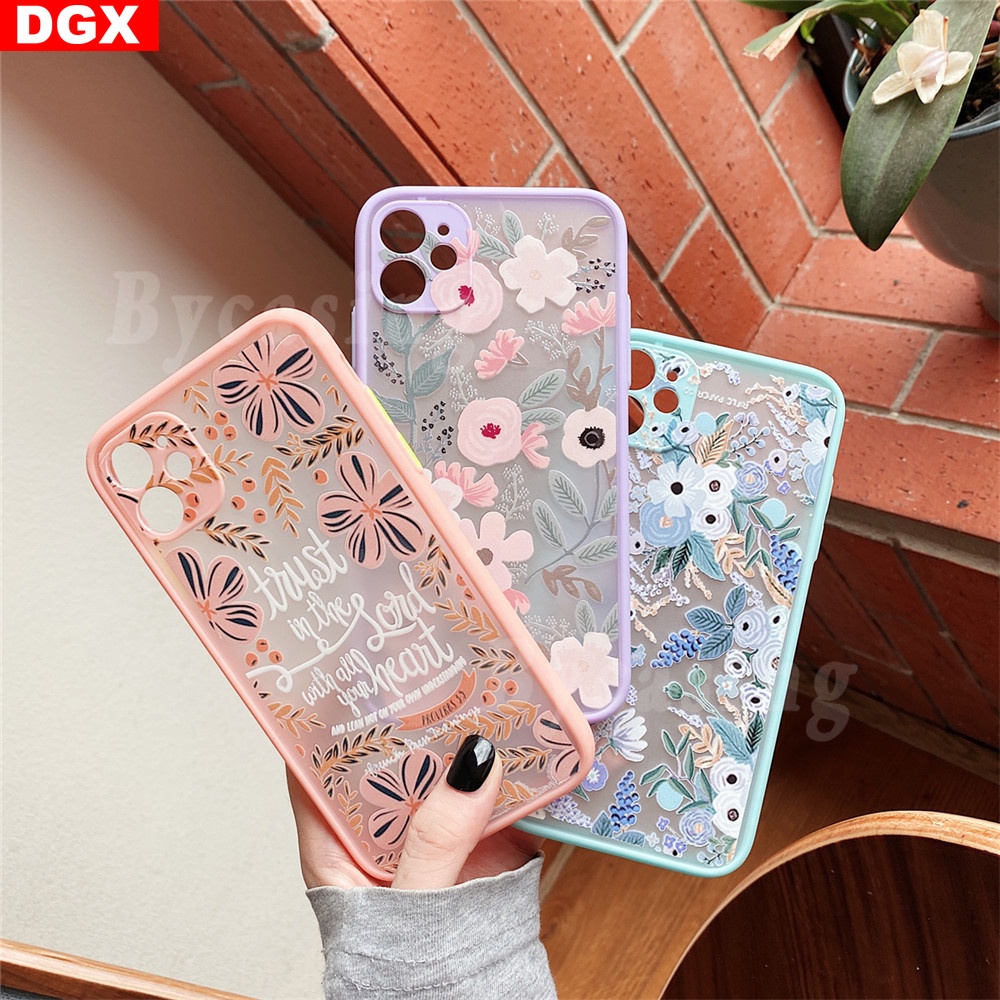 Casing Oppo A54 Aa94 A53 A33 2020 A15 A15S A52 A92 A5S A3S A5 A9 A7 A12E A31 F11 Pro F9 A1K A59 F1S Reno 5 Reno 5f4 2f Motif Bunga