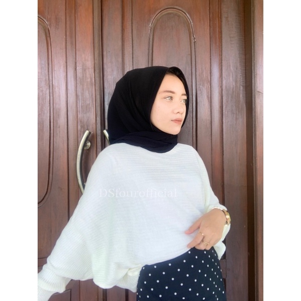 Batwing rajut premium / Lasperal batwing / sweater rajut /betwing rajut/blouse wanita rajut