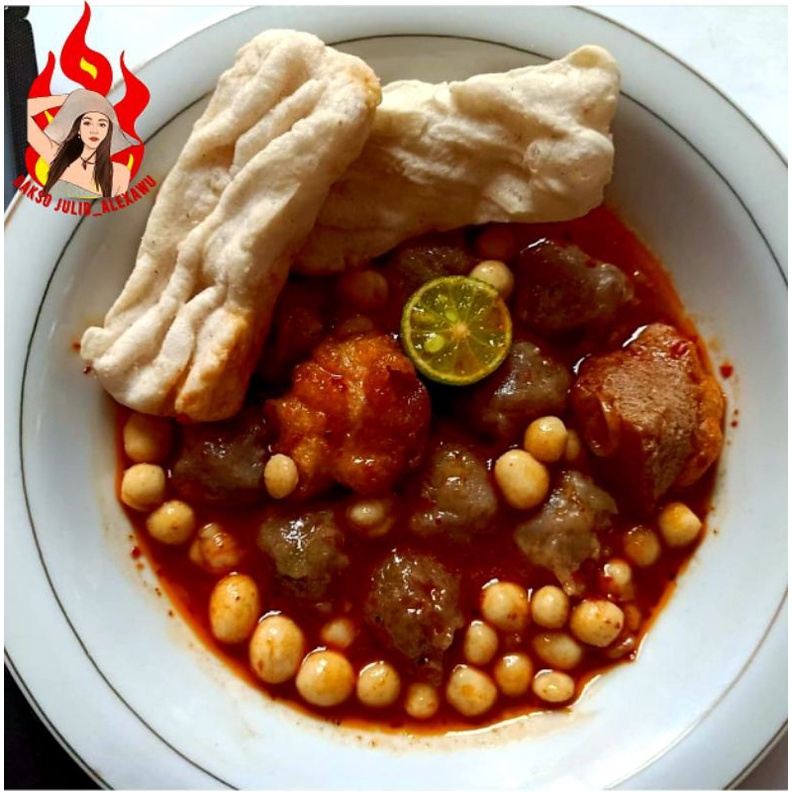 

bakso julid tulang rangu komplit
