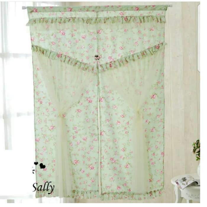 Princess Floral Series / Hordeng Shabby Bunga Renda