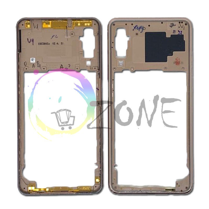 BAZEL CASING - TULANG RANGKA CASING BELAKANG SAMSUNG A7 2018 - A750