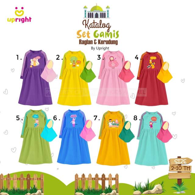 GAMIS SET JILBAB UPRIGHT