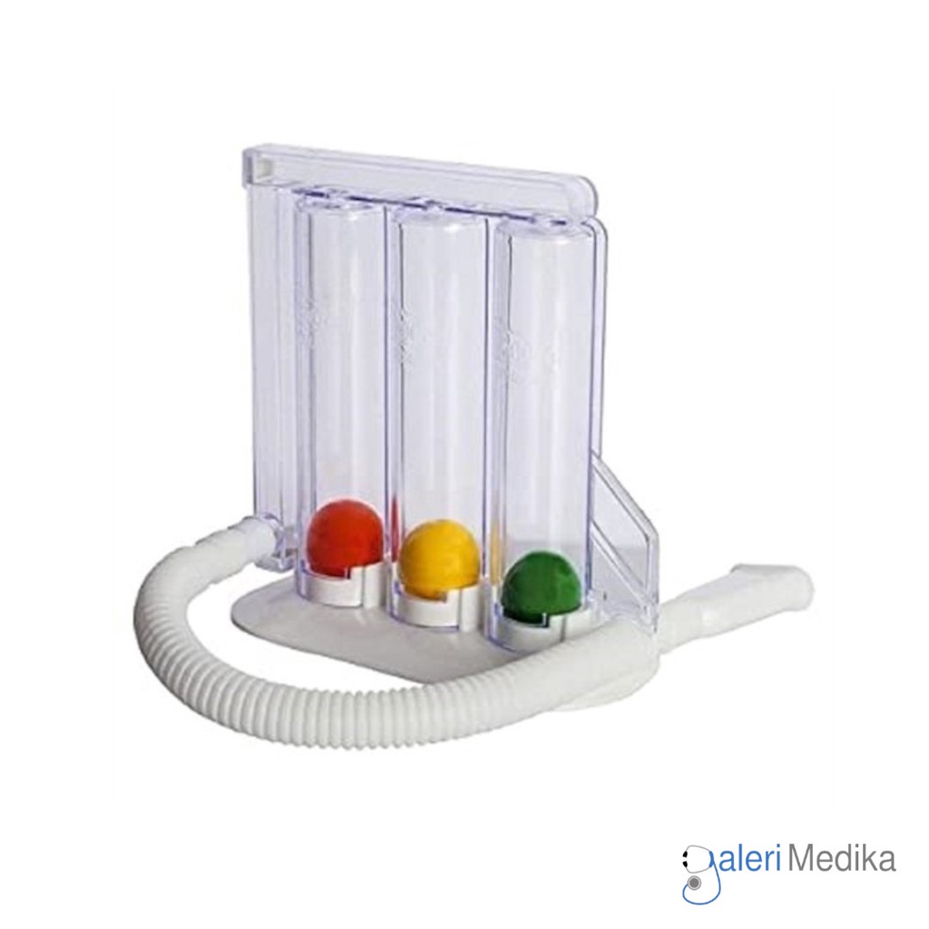 Nesco SQ-01 Three Balls Spirometer - Alat Bantu Pernapasan Dalam