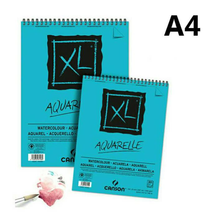 

Iterbatasl Canson Xl Watercolor Pad A4 Ring