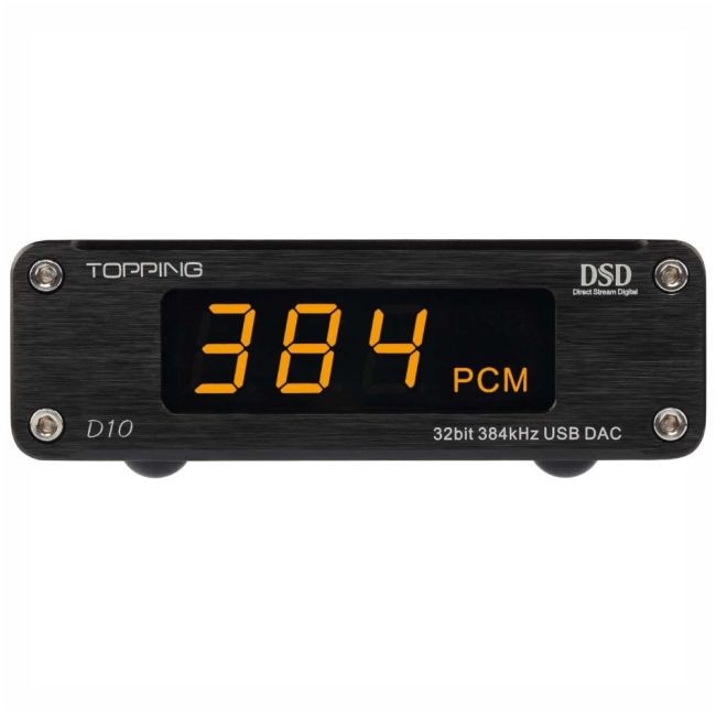 New  2019 NEW TOPPING D10 MINI USB DAC CSS XMOS XU208 ES9018K2M OPA2134  audio amplifier Decoder