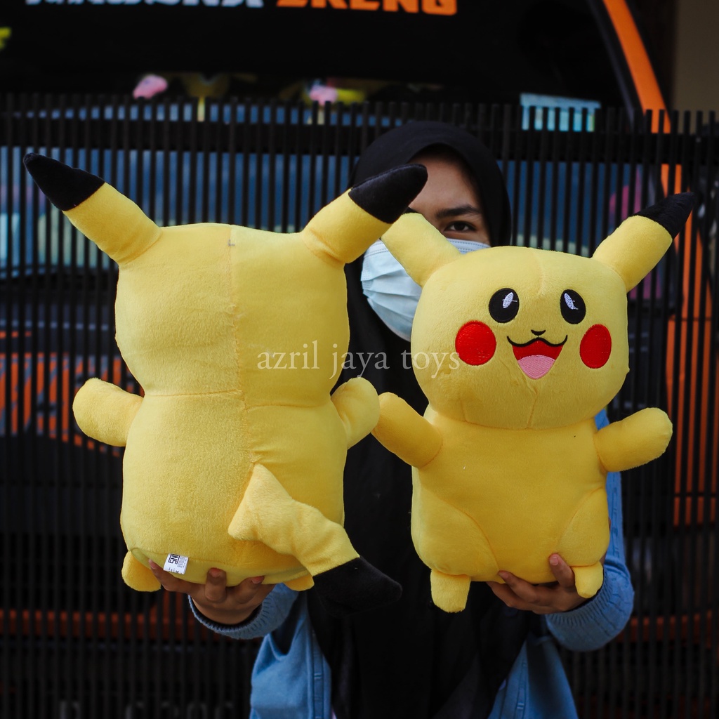 Boneka Pikachu Kuning Lucu