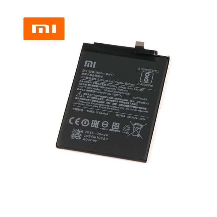 KAMERA BATERAI & CHARGER KAMERA BATERAI AC 797 BATTERY BATERAI XIAOMI REDMI 6 PRO BN47 BN-47 ORIGINA