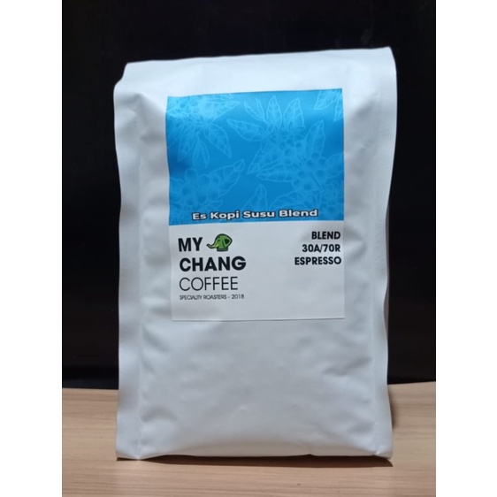 

Biji Kopi Espresso House Blend 30%Arabika 70% Robusta Espresso Base My Chang Coffee Roast Bean