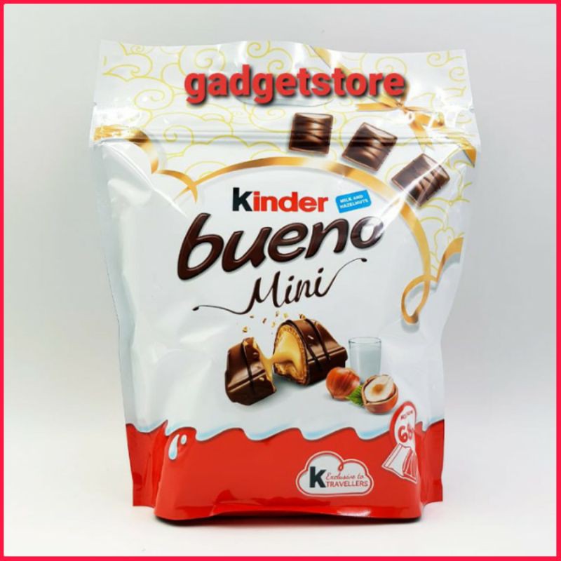 

Kinder Bueno Mini 400 gram isi 68pcs