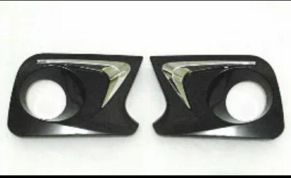 ring cover foglamp all new xenia all new avanza putih hitam silver abu