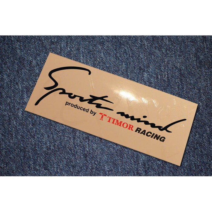 Sticker Sport Mind Timor Racing Indonesia