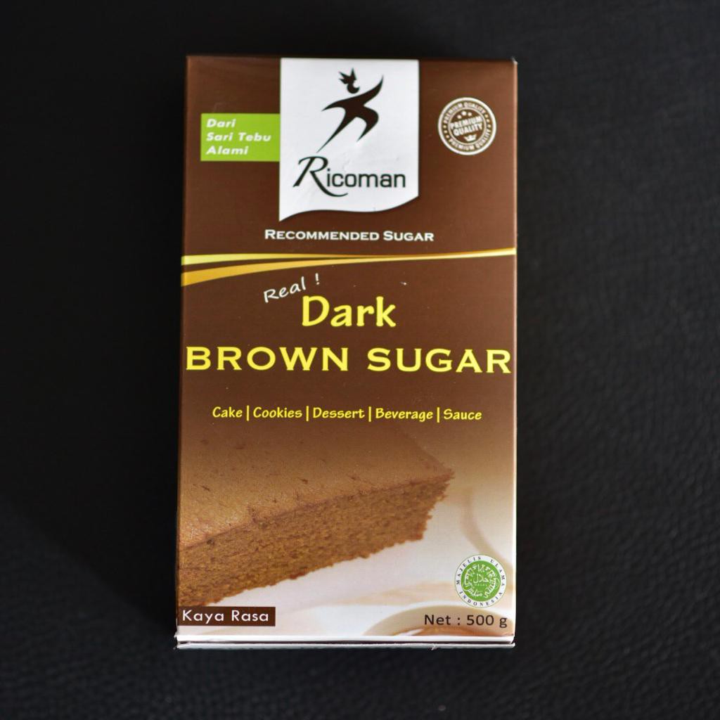 

Ricoman Dark Brown Sugar 500gr