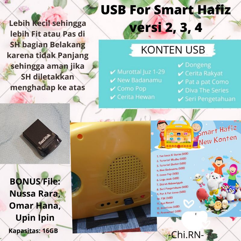 USB Smart Hafiz Versi 3 dan Smart Hafiz Versi 4 Sandisk atau Smart Ressa