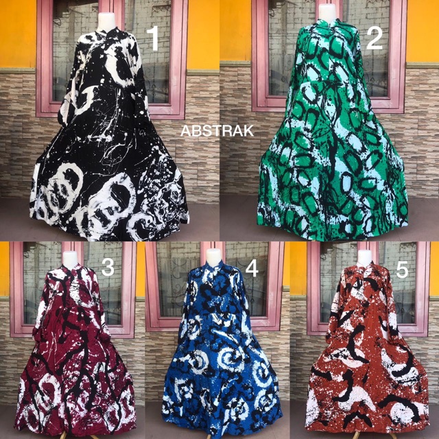DRESS ABSTRAK