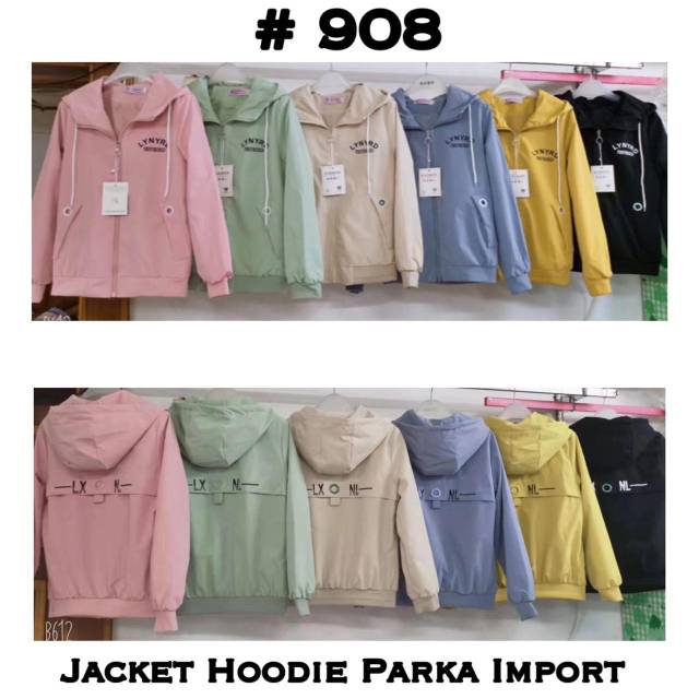 jaket hoodie parka