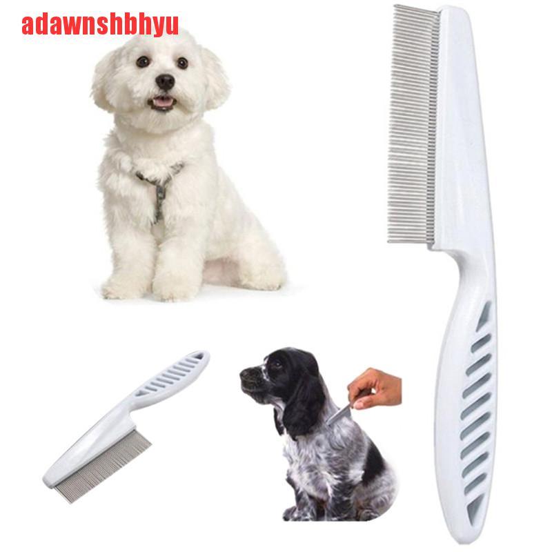 Sisir Kutu Halus Bahan Metal Untuk Anjing/Kucing