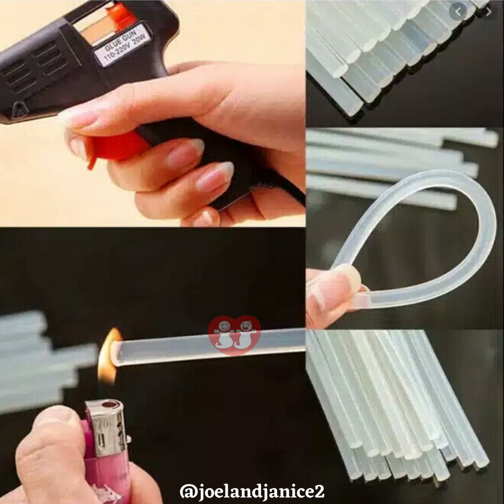 Isi lem tembak Glue Gun Kecil / Refill Lem bakar Stick