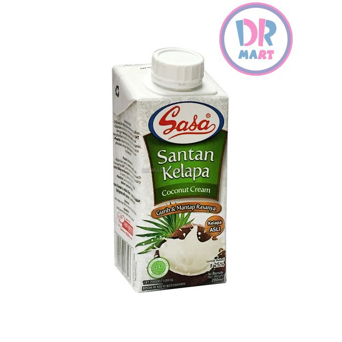 

Sasa Santan Kelapa 200ML