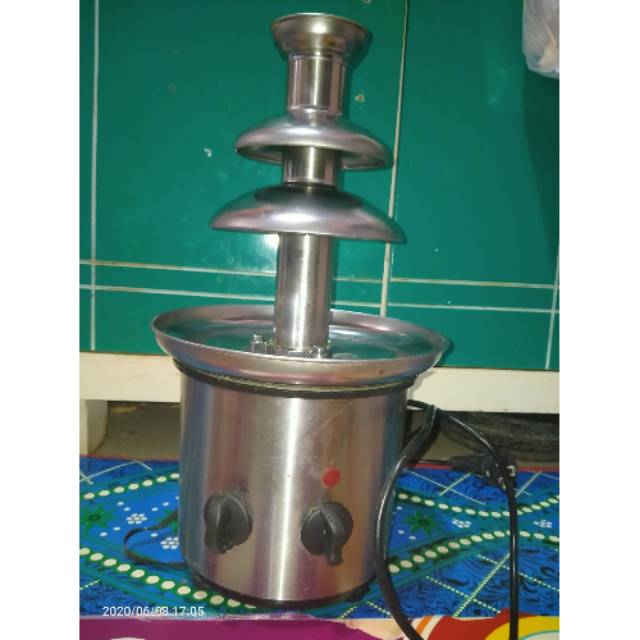 Mesin coklat air mancur fountain