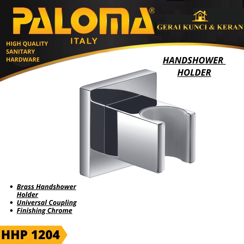 PALOMA HHP 1204 HANDSHOWER HOLDER GANTUNGAN TATAKAN SHOWER HOLDER