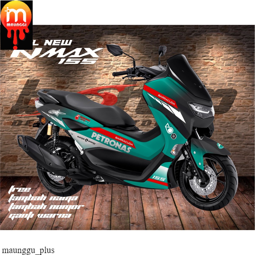 Sticker all new nmax 2021 full body Decal nmax new 155 2022 full body Striping nmax petronas