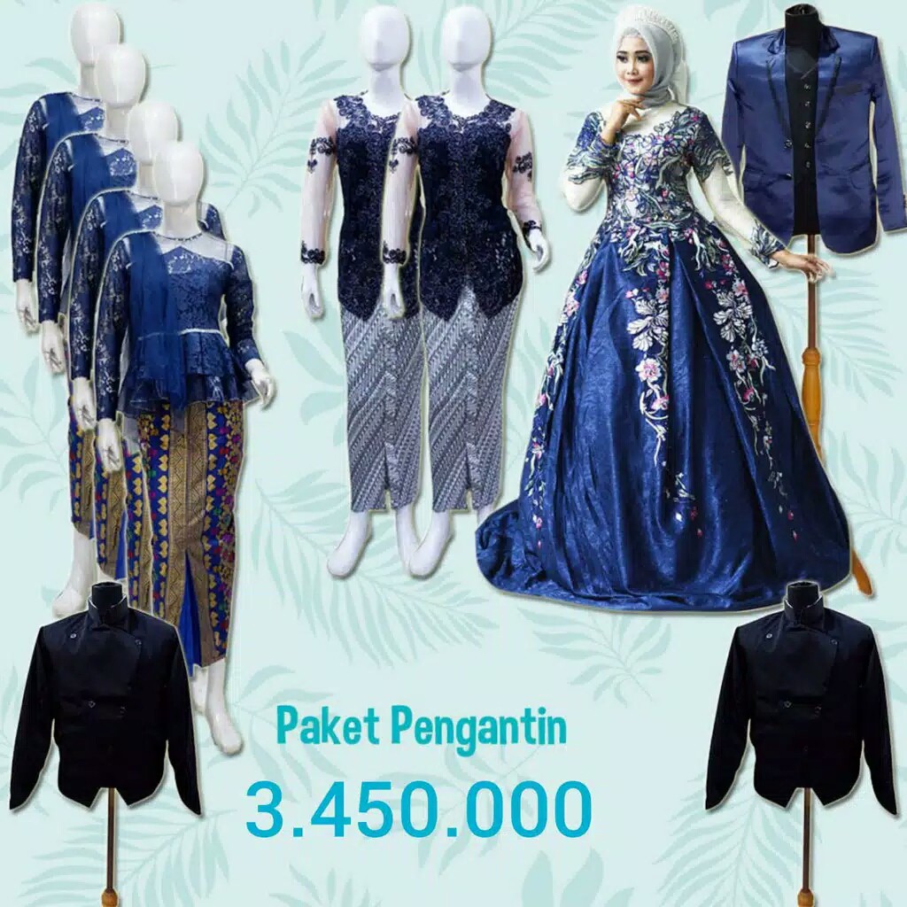 NEW COLLECTION PAKET HEMAT GAUN PERNIKAHAN / GAUN PENGANTIN TERMURAH /  WEDDING GOWN TERLENGKAP