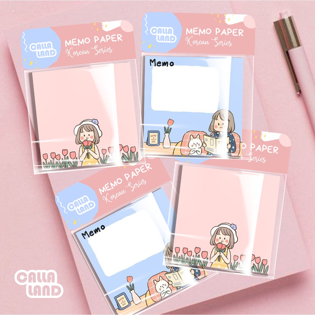 

Calla Land [24 SHEET] MEMO PAPER KOREAN STYLE