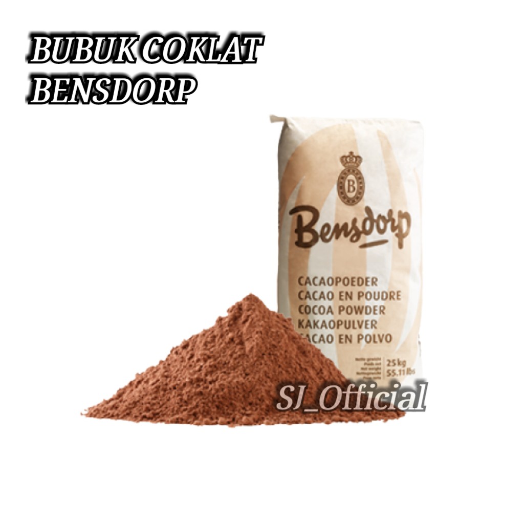 

Coklat Bubuk BENSDORP 50gr - Cokelat Bubuk Fat 22-24% - Cocoa Powder GOOD QUALITY