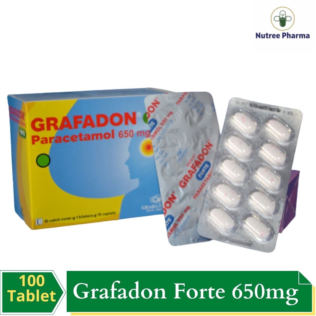 Grafadon Forte 650mg Box isi 100 Tablet