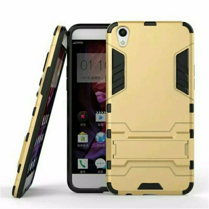 Case Lenovo A6000 / A6000 Plus Transformer Hybrid With Kick Stand murah
