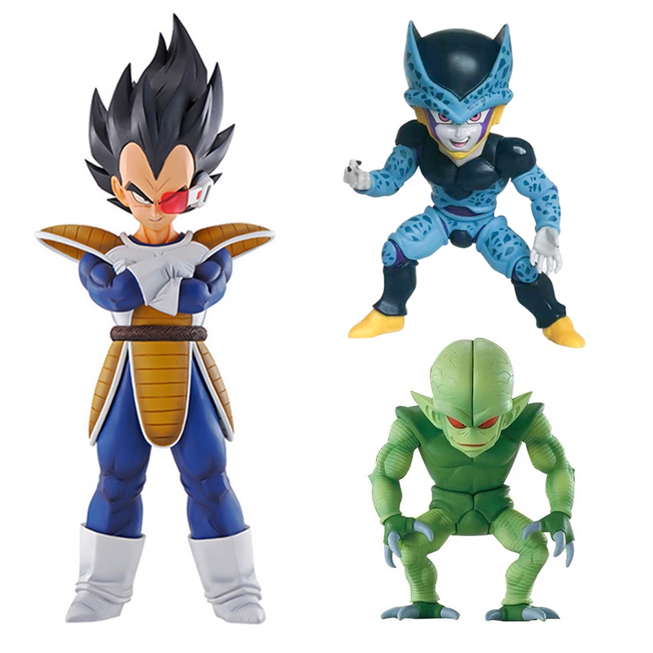 Mainan Action Figure Mini Model Anime Dragon Ball Vegeta Saibaiman Untuk Dekorasi