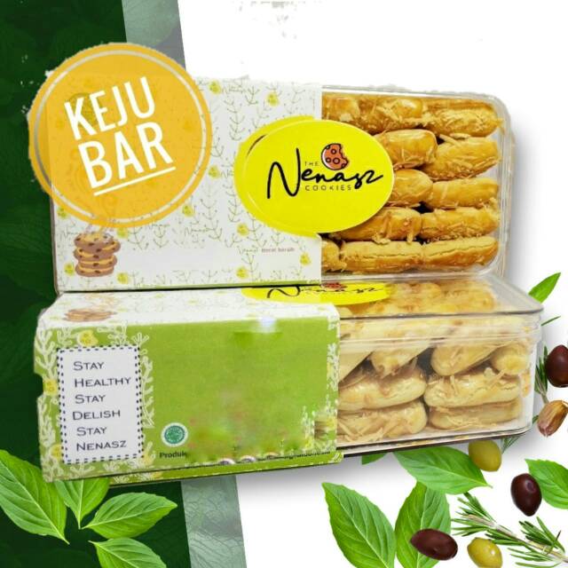 

Kue kering keju bar