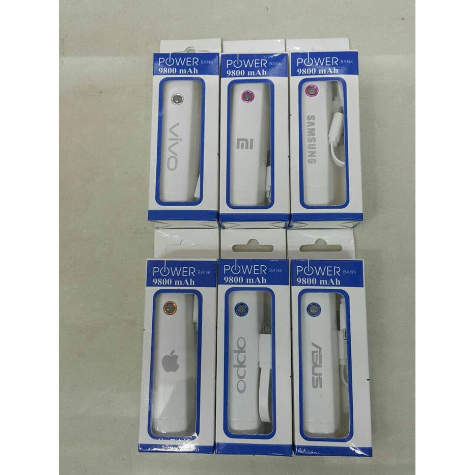 power bank branded 9800 mah