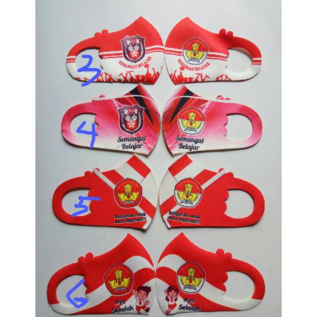 Masker scuba SD anak-anak