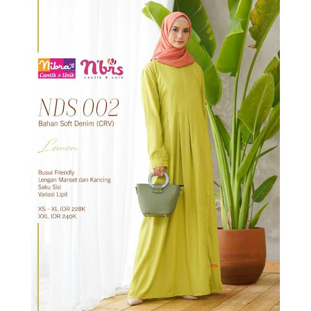 SALE GAMIS NIBRAS NDS 002 ORI READY LEMON XL