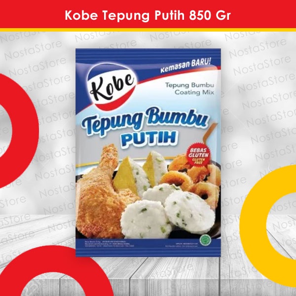 

Tepung Putih Kobe 850 Gr