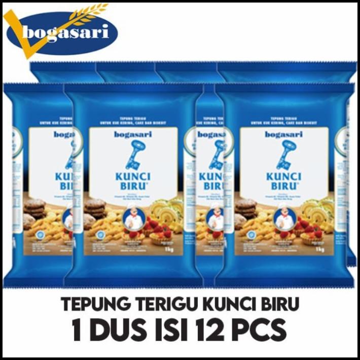 

Tepung Terigu | Kunci Biru | Dus 12 Pcs