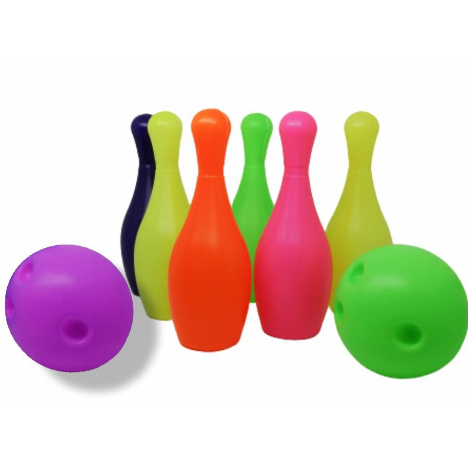 Mainan bowling anak mainan edukasi set mainan bola bowling anak Medium size