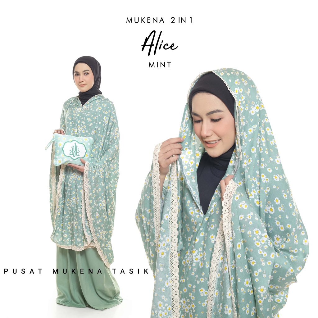 PUSAT GROSIR BELI COD MUKENA + SAJADAH DEWASA KATUN RAYON ALICE | BALI DAISY REGINA SHANNON TERMURAH