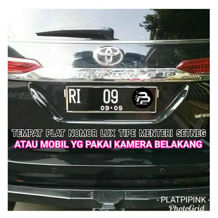 Dudukan Plat Nomor Terlengkap, Dudukan Plat Nomor Mobil Stainless Anti Karat