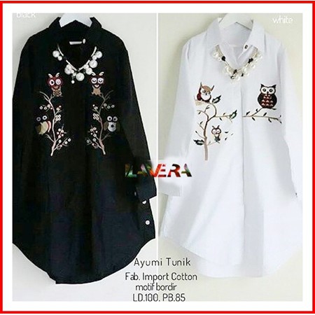 TUNIK ATASAN WANITA AYUMI TUNIK BAHAN BALOTELLI LD 102 TUNIK MUSLIMAH KONVEKSI BANDUNG
