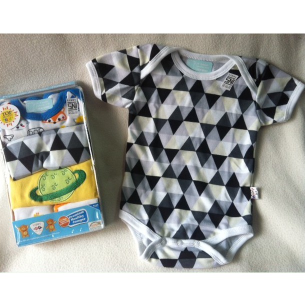 LIBBY JUMPER Premium 4 in 1 SEGITIGA Motif Boy Girl | Baju Kodok Libby Segitiga Premium (4 pcs)