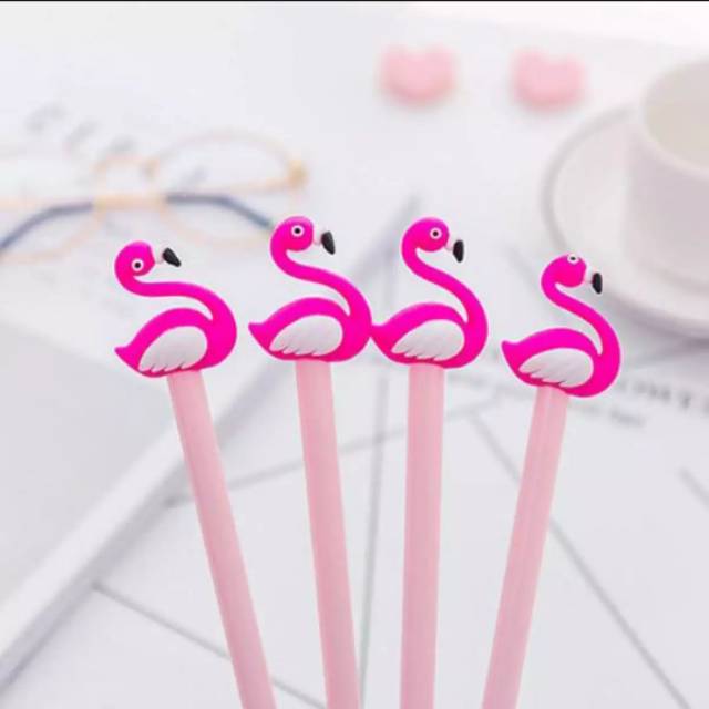 

Set 12 pcs Pulpen gel air Glitter motif karakter unicorn kecil lucu'imut.