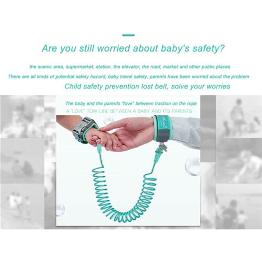 Tali Pengaman Gandeng Anak Babyplay Harness Balita Wrist 2.5M BAH25