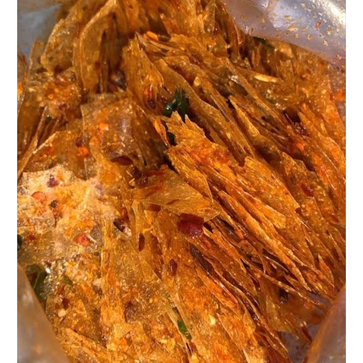 KERIPIK KACA PEDAS  BALADO / ORI 200 GRAM / KRIPCA KICA KIRCA KRICA CEMILAN