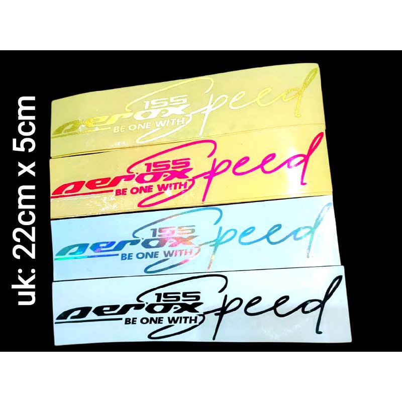 sticker cutting AEROX SPEED