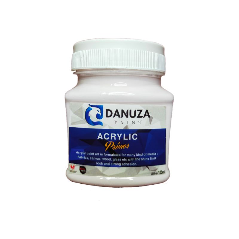 

Cat Lukis Danuza Red Oxide White Acrylic Primer Paint 125 ml